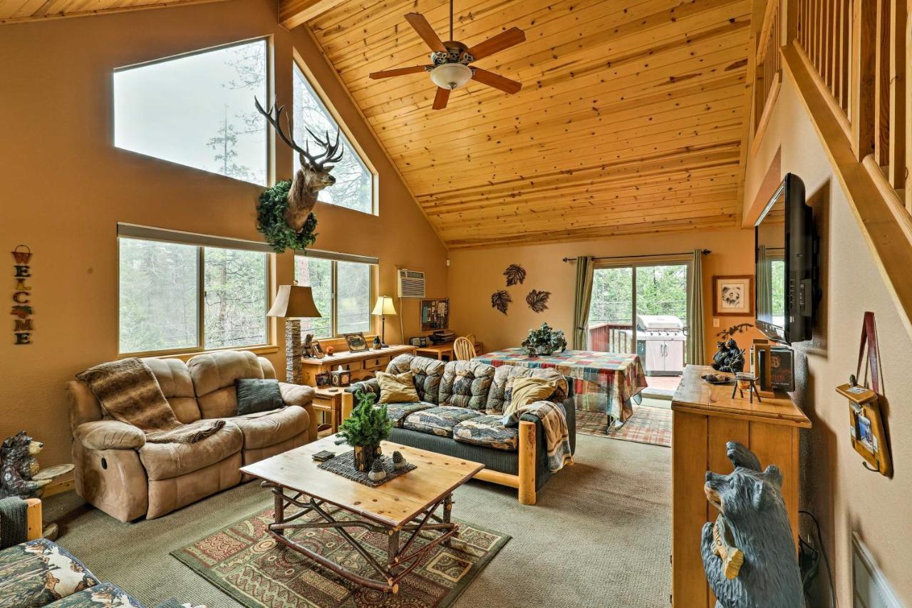 Cozy Hathaway Pines Mountain Cabin With Deck And Views Villa Dış mekan fotoğraf